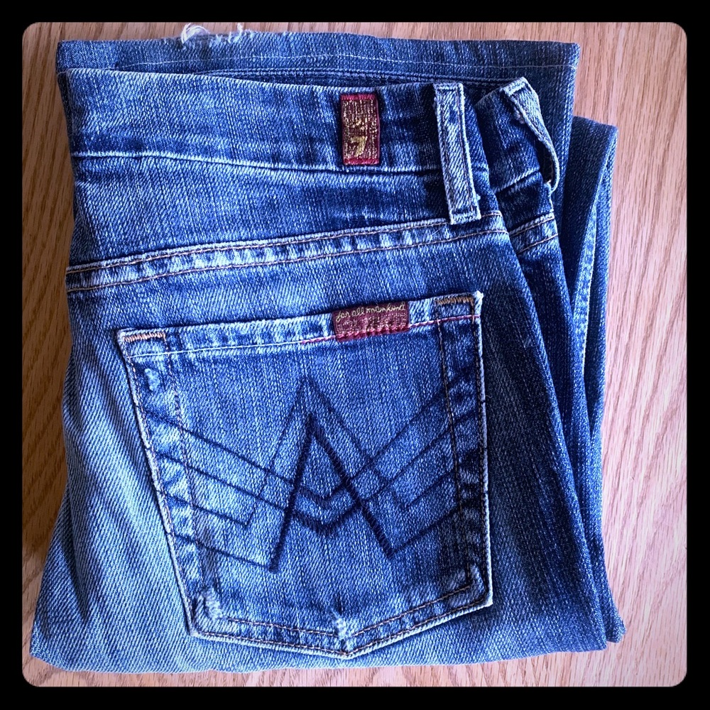 7s for all mankind bootcut jeans